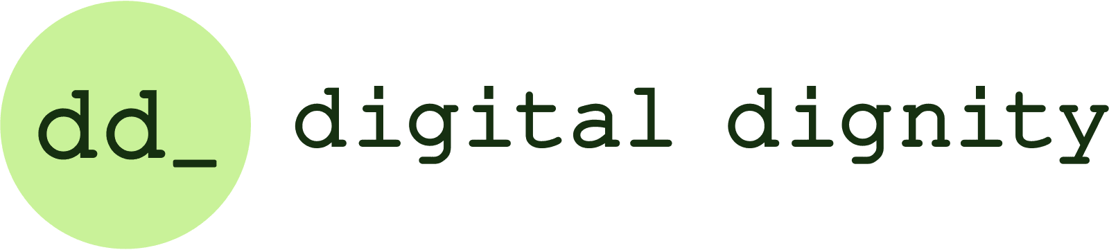 Digital Dignity Primary logo